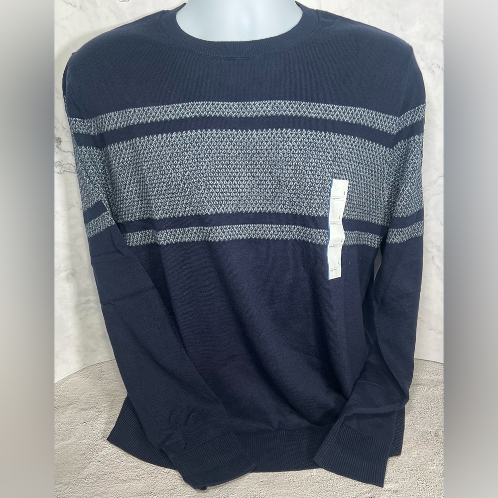 Goodfellas & Co Xavier Navy Sweater Size Large